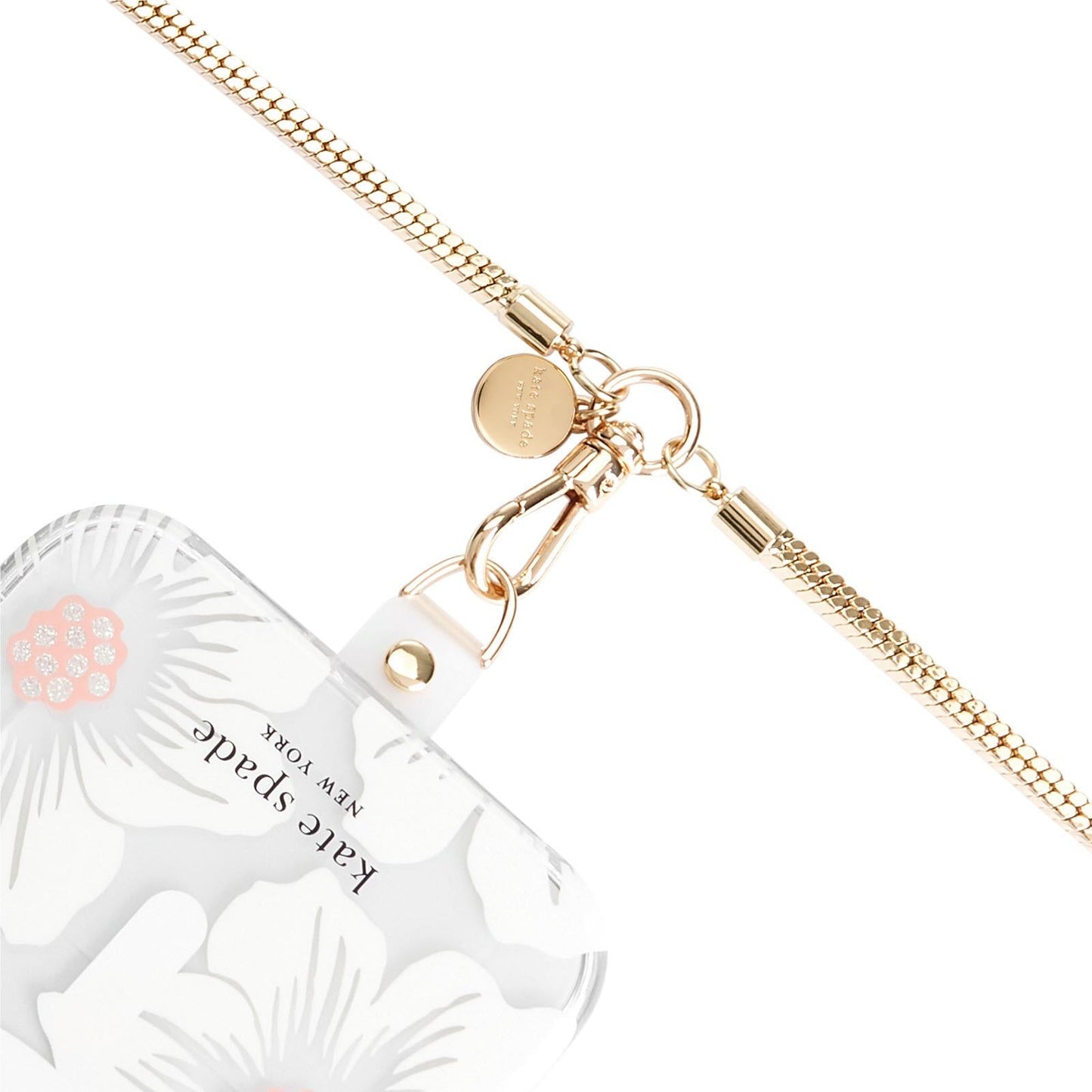Kate Spade Crossbody Phone Strap (Heart of Gold)