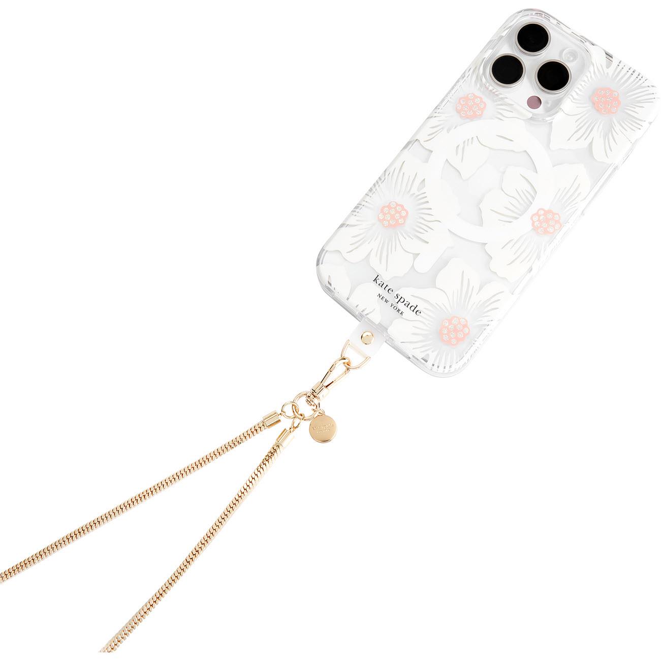 Kate Spade Crossbody Phone Strap (Heart of Gold)