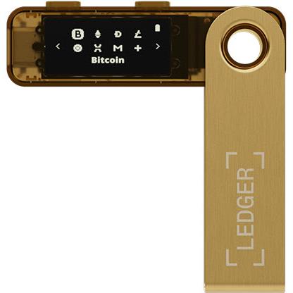 Ledger Nano S Plus Digital Wallet (Gold)