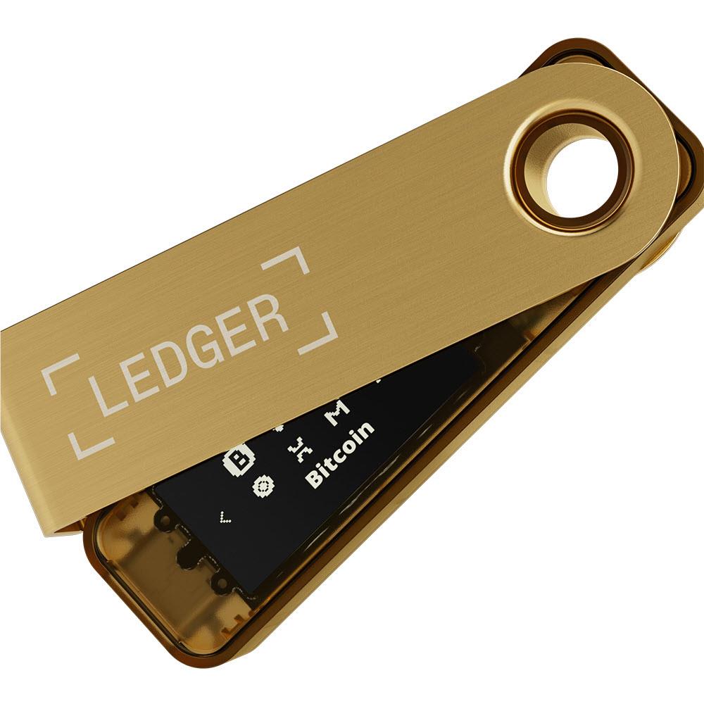 Ledger Nano S Plus Digital Wallet (Gold)