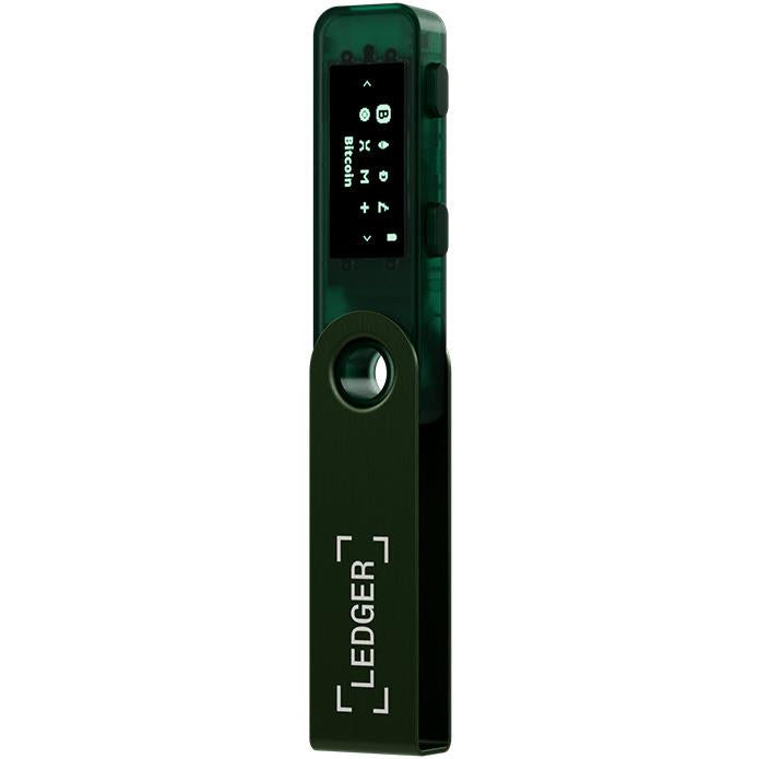 Ledger Nano S Plus Digital Wallet (Emeral Green)