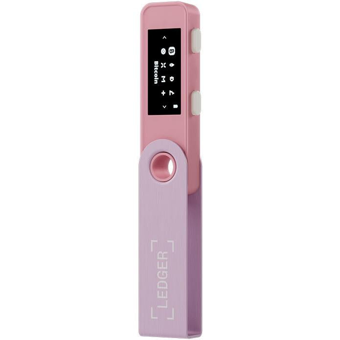Ledger Nano S Plus Digital Wallet (Pastel Pink)