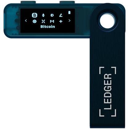 Ledger Nano S Plus Digital Wallet (Sapphire Blue)