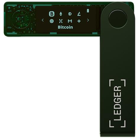 Ledger Nano X Digital Wallet (Emerald Green)
