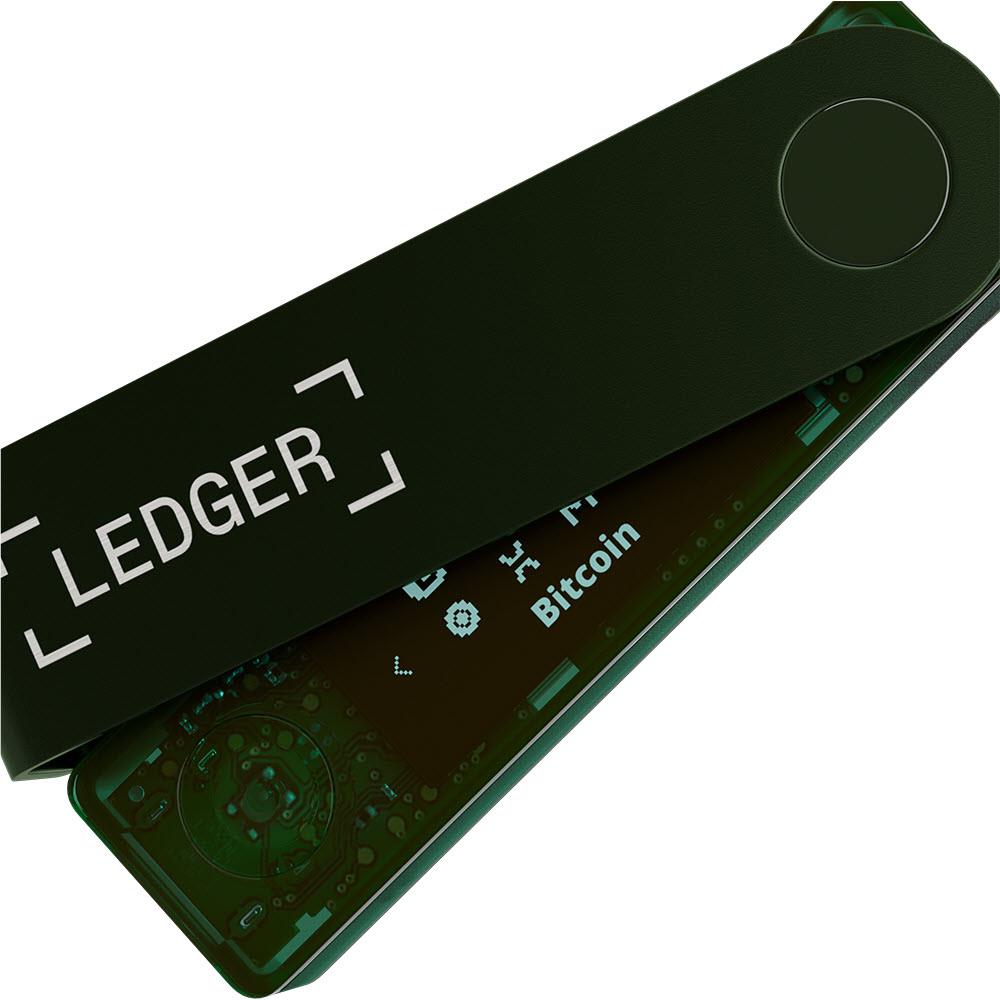 Ledger Nano X Digital Wallet (Emerald Green)