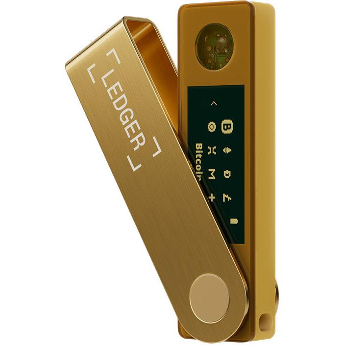 Ledger Nano X Digital Wallet (Gold)