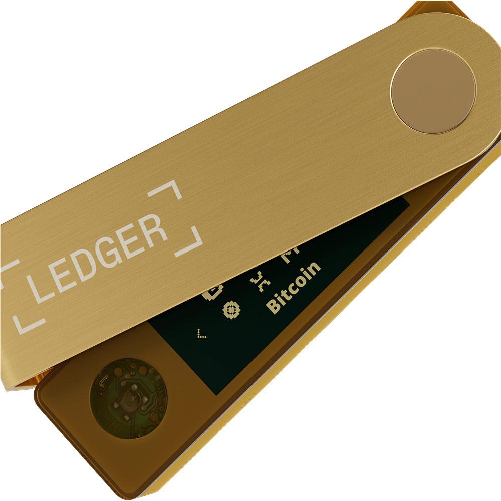 Ledger Nano X Digital Wallet (Gold)