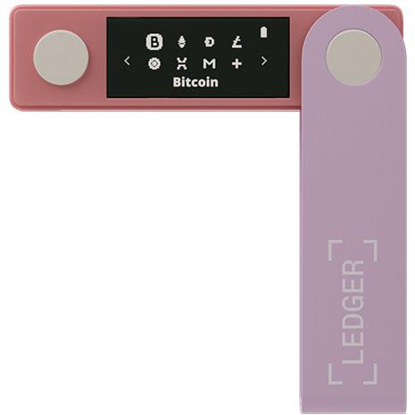 Ledger Nano X Digital Wallet (Pastel Pink)
