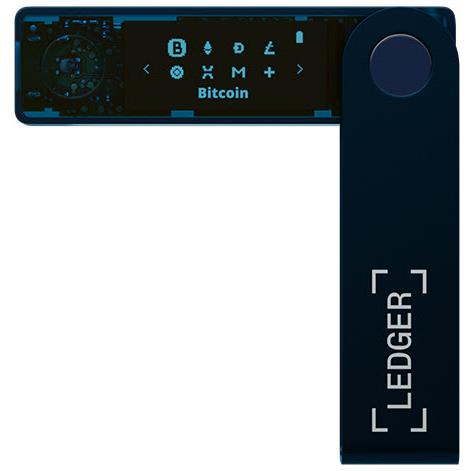 Ledger Nano X Digital Wallet (Sapphire Blue)