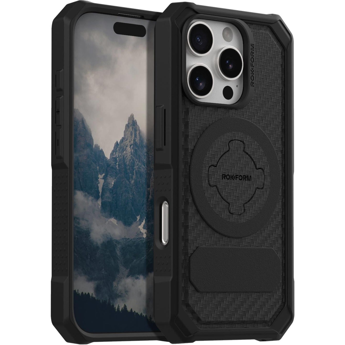 Rokform Rugged Case for iPhone 16 Pro (Black)
