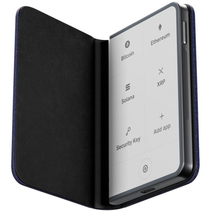 Ledger Stax Magnetic Shell Case (Aubergine)