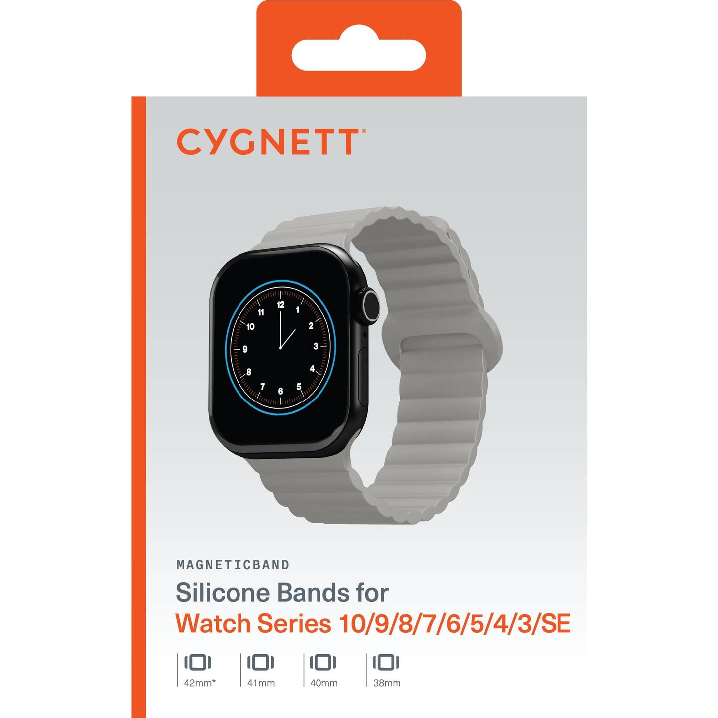 Cygnett Magnetic Band for Apple Watch 3/4/5/6/7/8/9/10/SE [38/40/41/42mm] (Champagne)