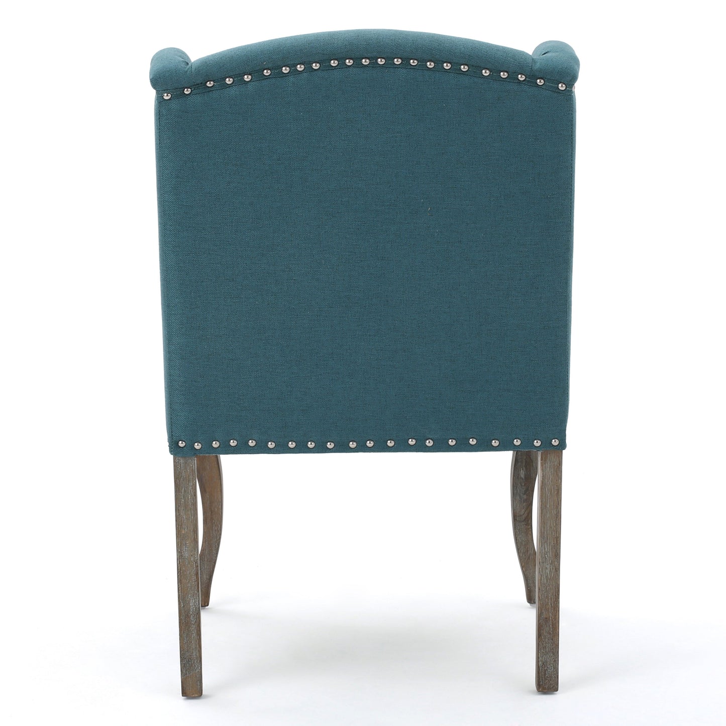 Valsa Upholstered Accent Chair with Nailhead Trim and Wing Back