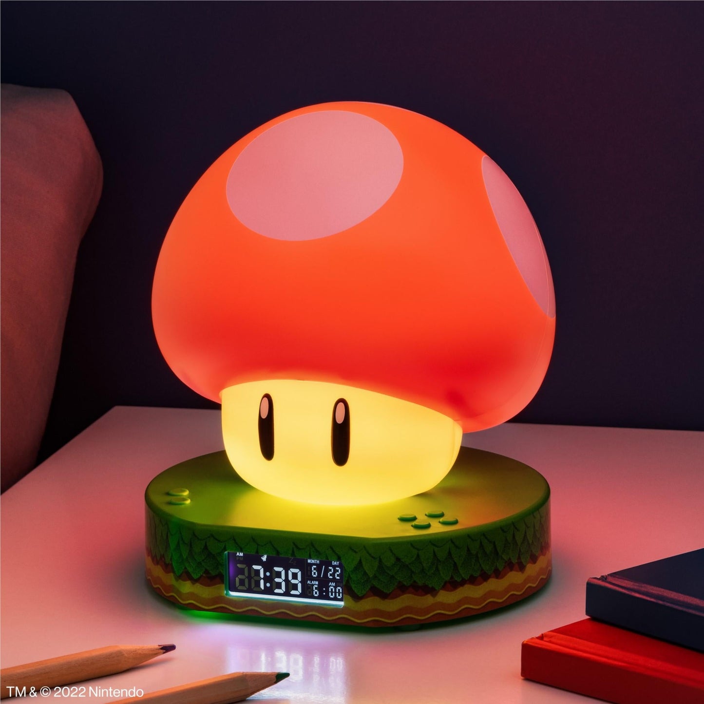 Super Mario - Mushroom Alarm Clock