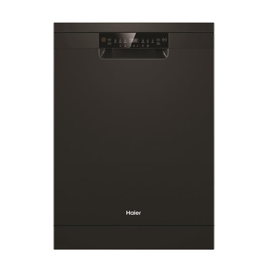 Haier HDW15F1B1 15 Place Setting Freestanding Dishwasher (Black)