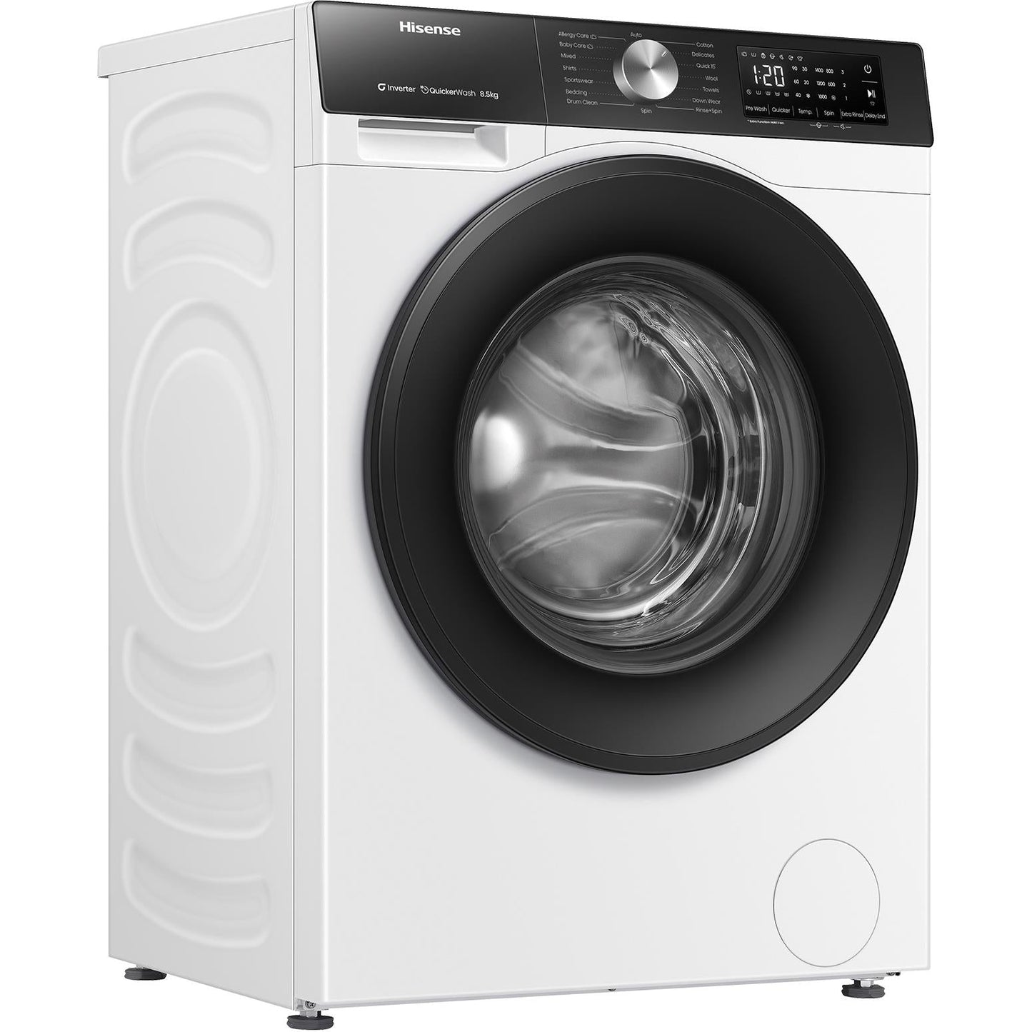 Hisense HWF3S8514 8.5kg Series 3 Front Load Washer (White)