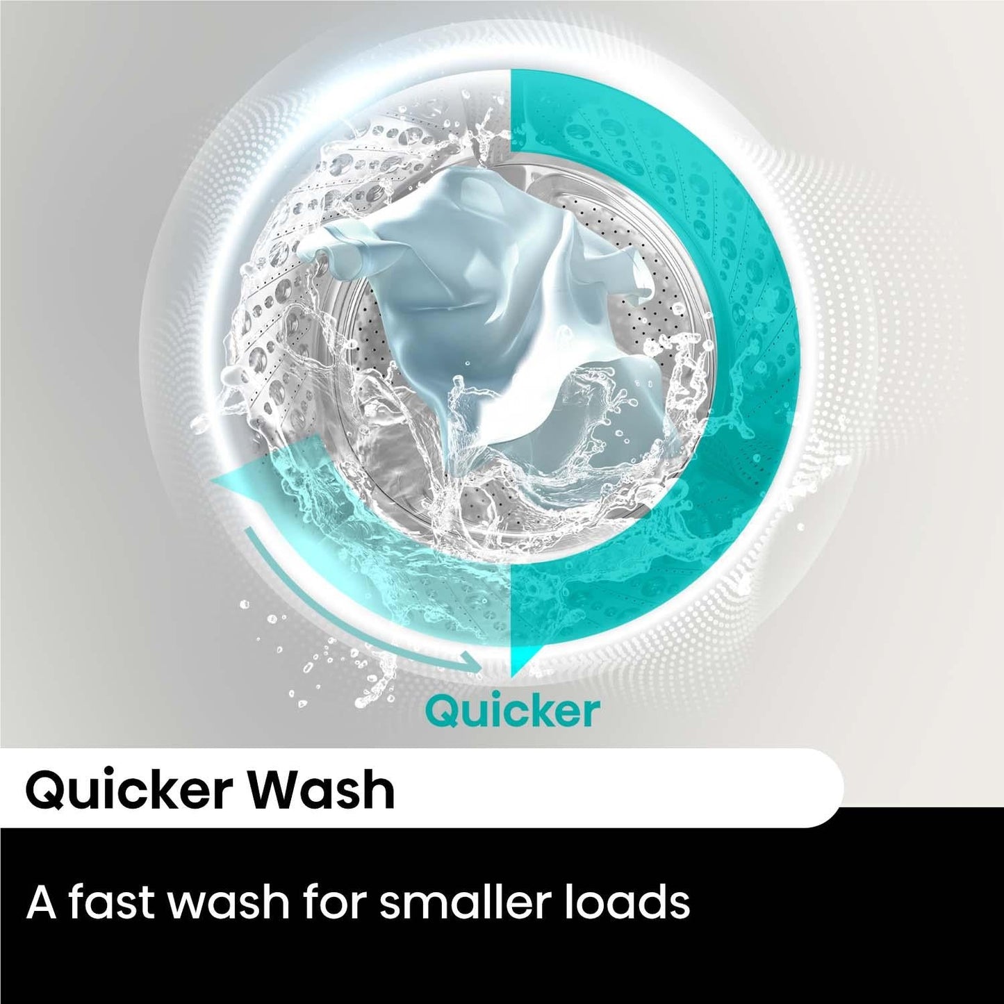 Hisense HWF3S8514 8.5kg Series 3 Front Load Washer (White)