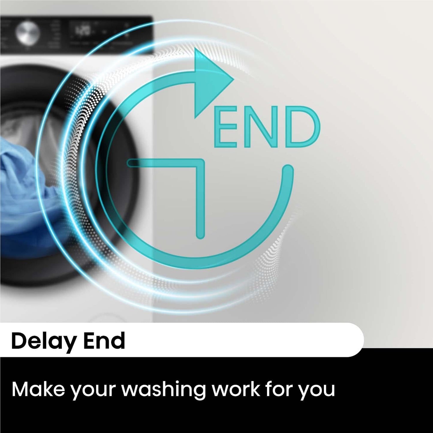 Hisense HWF3S8514 8.5kg Series 3 Front Load Washer (White)