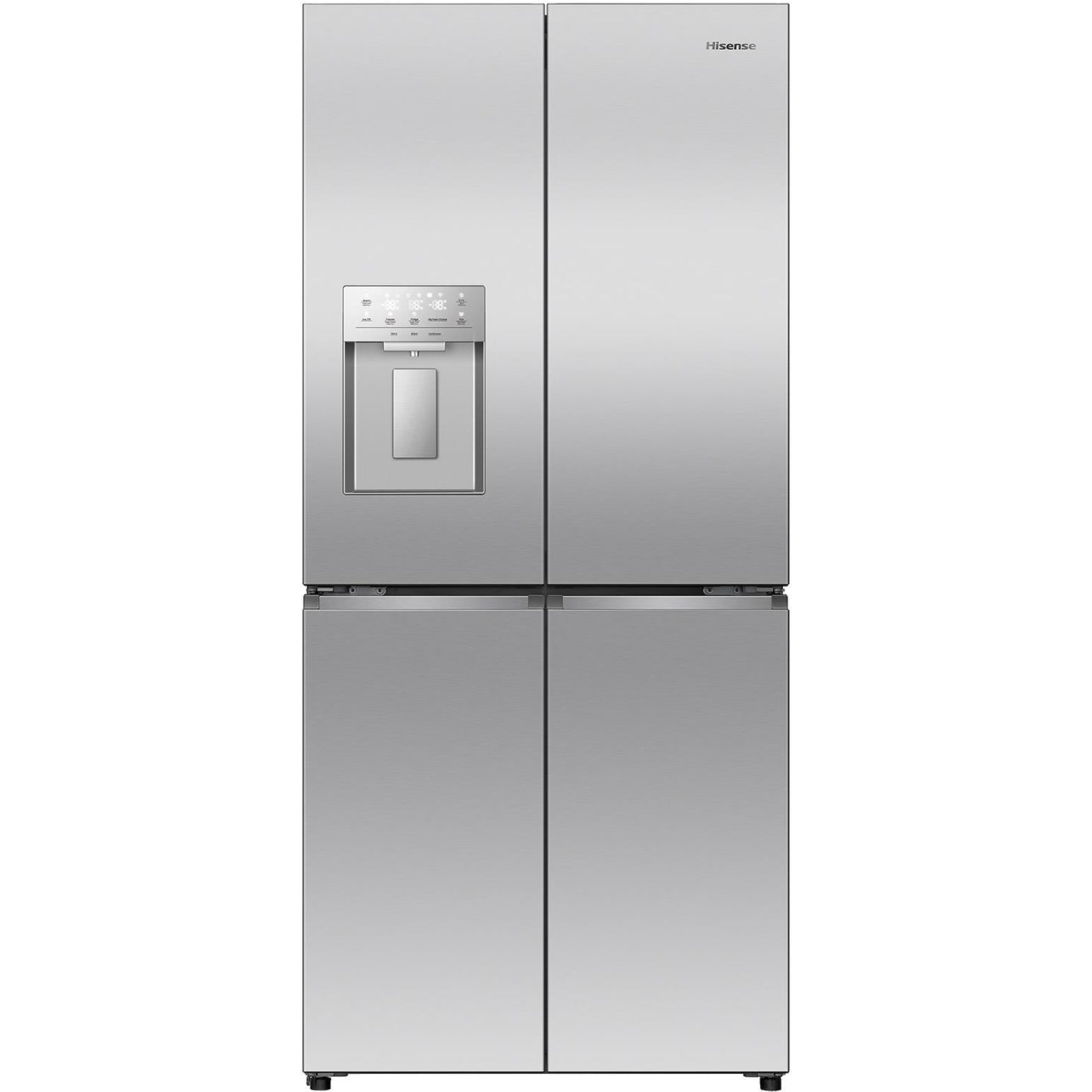 Hisense HRCD483TSW 483L PureFlat Slim French Door Fridge (Silver)