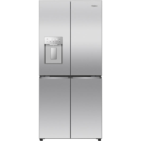 Hisense HRCD483TSW 483L PureFlat Slim French Door Fridge (Silver)