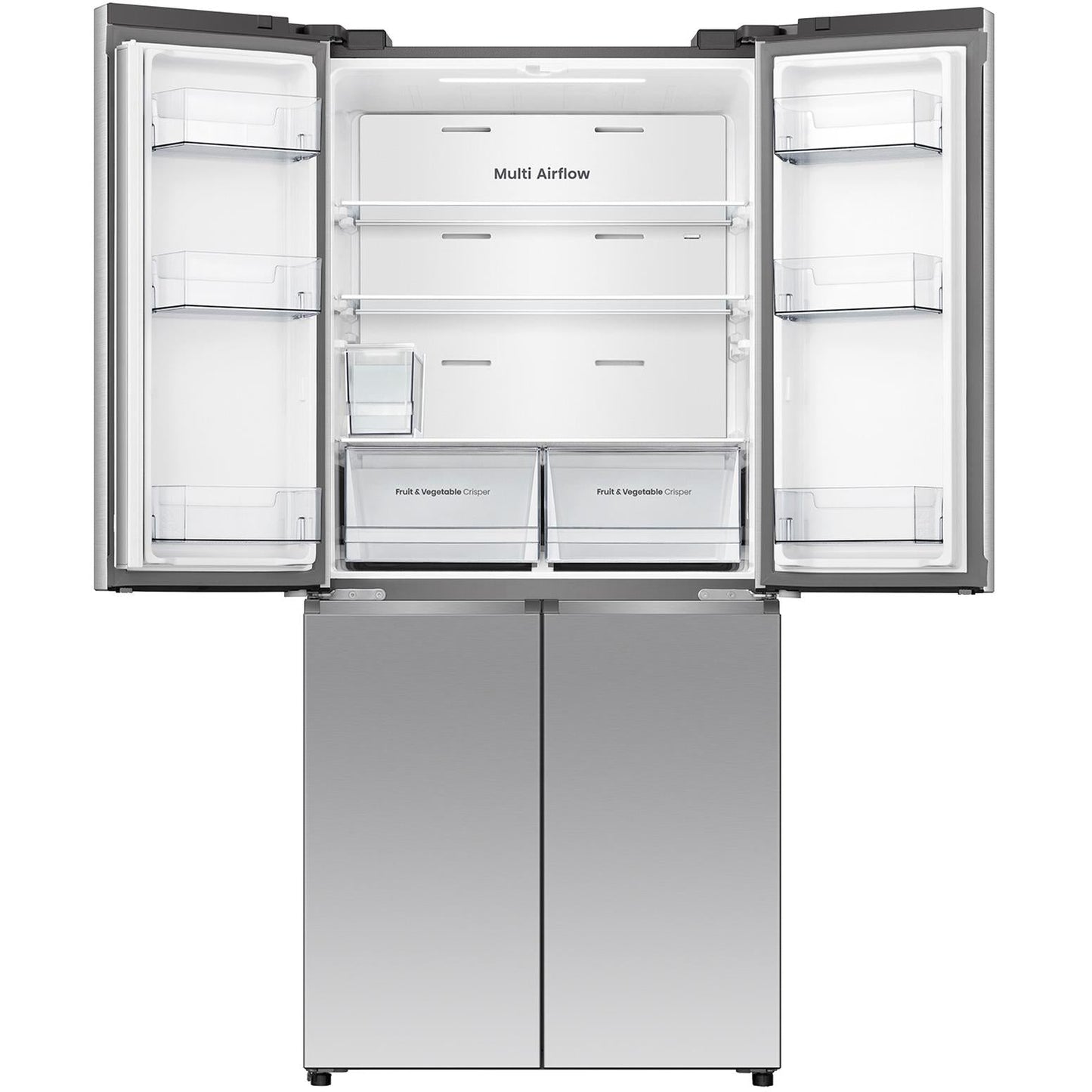Hisense HRCD483TSW 483L PureFlat Slim French Door Fridge (Silver)