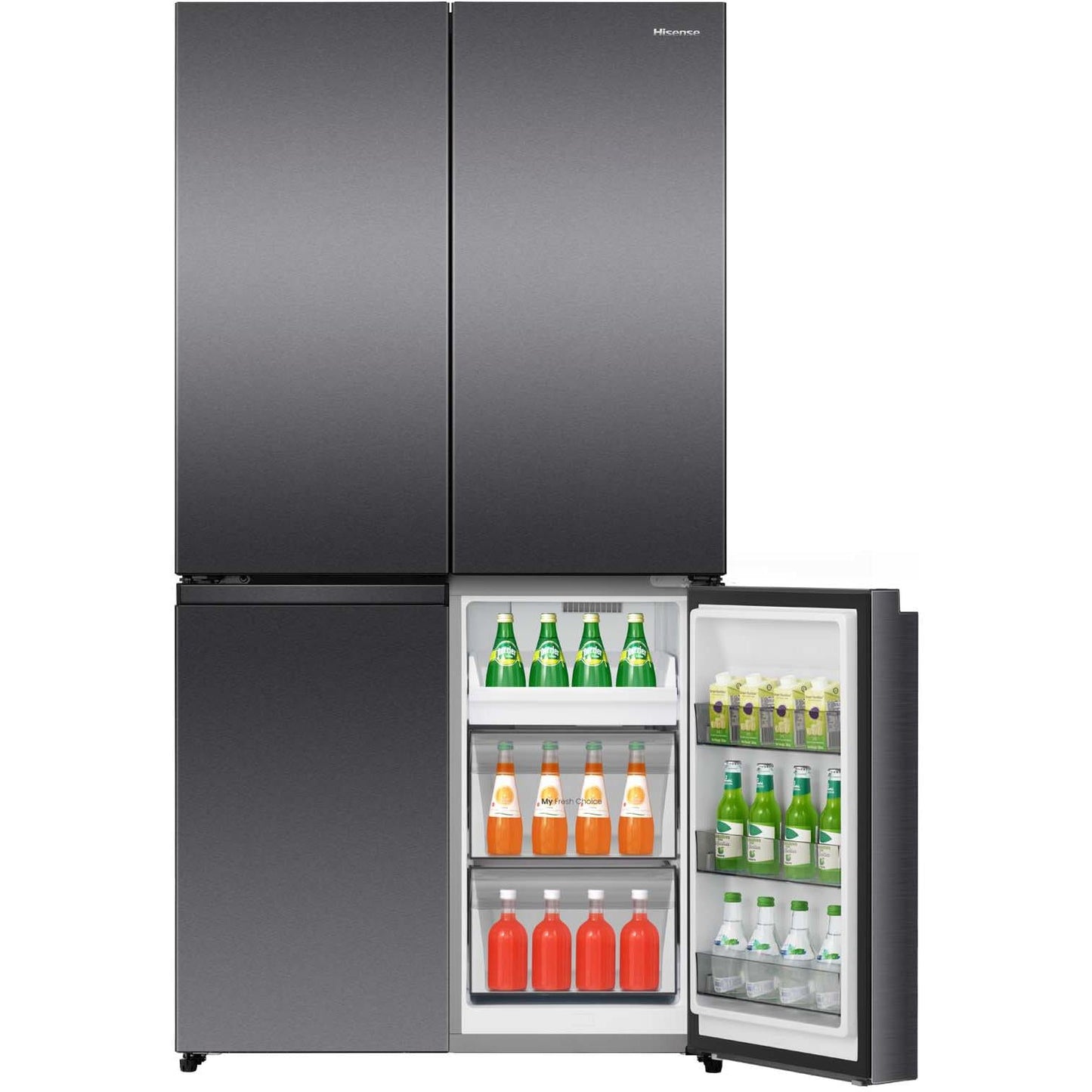 Hisense HRCD640TB 647L French Door Fridge (Dark Stainless Steel)