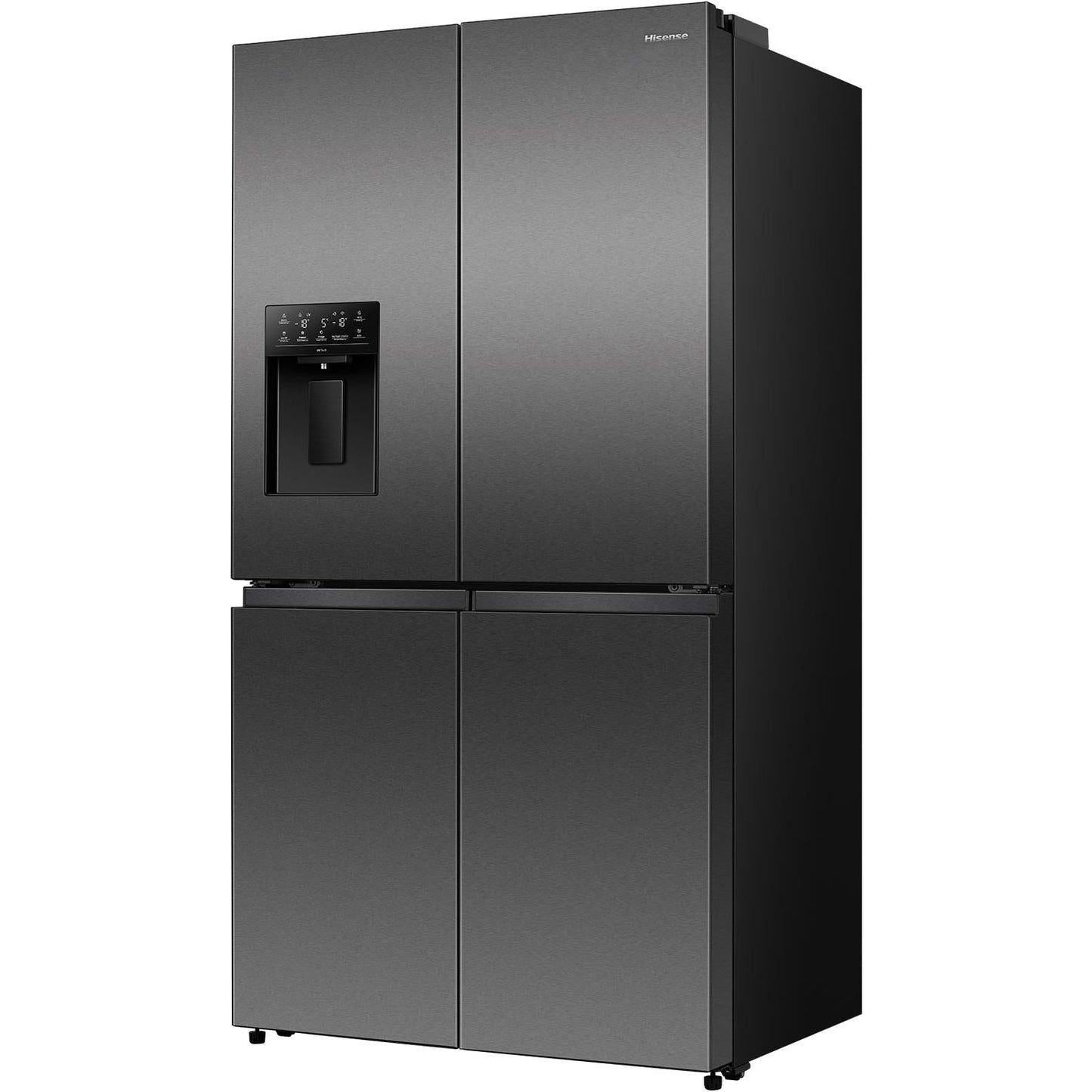 Hisense HRCD640TBW 640L French Door Fridge (Dark Stainless Steel)