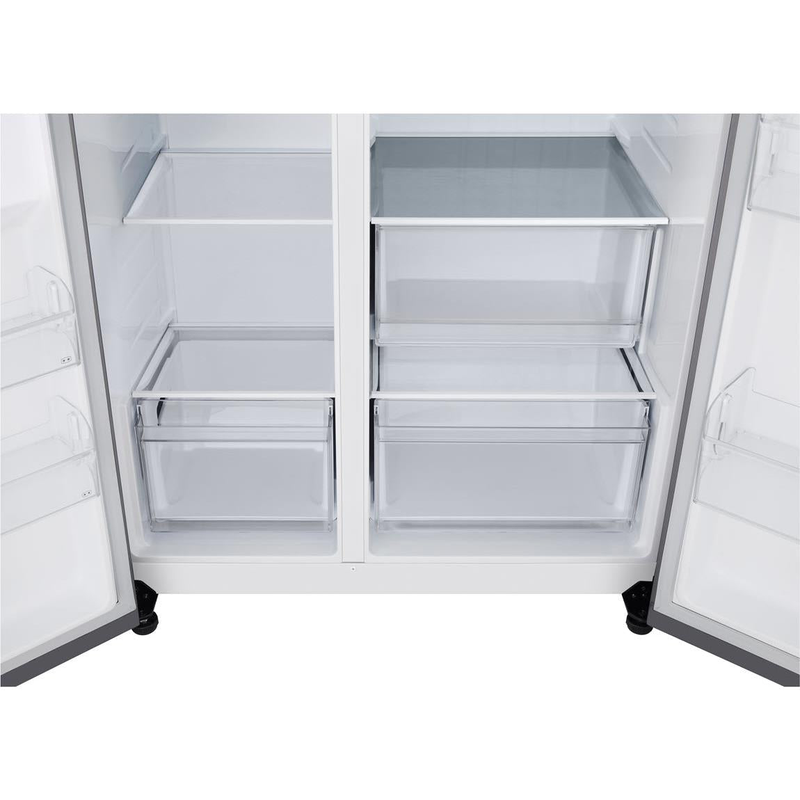 LG GS-B599PL 664L Flat Door Side by Side Fridge in (Stainless Finish)