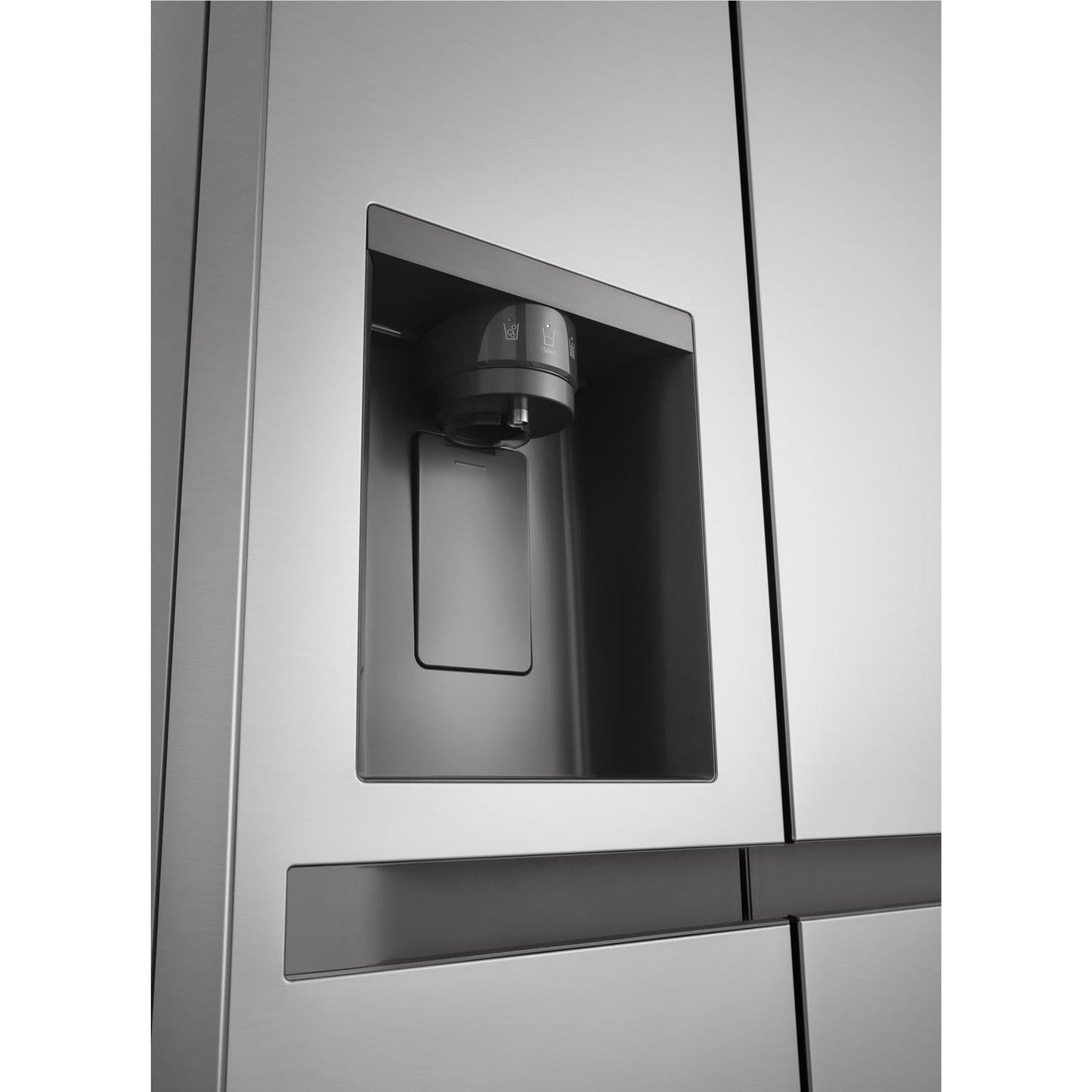LG GS-N599PL 641L Side by Side Fridge (Stainless Finish)