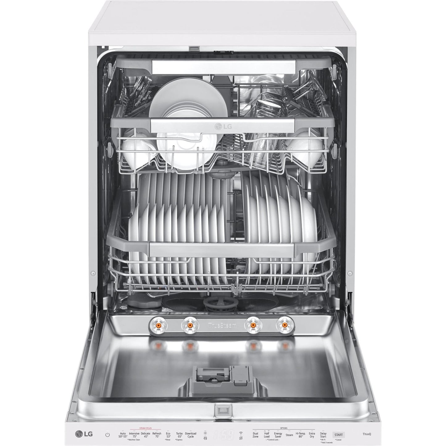 LG XDA3A25MW 15 Place QuadWash® Freestanding Dishwasher (Matte White)