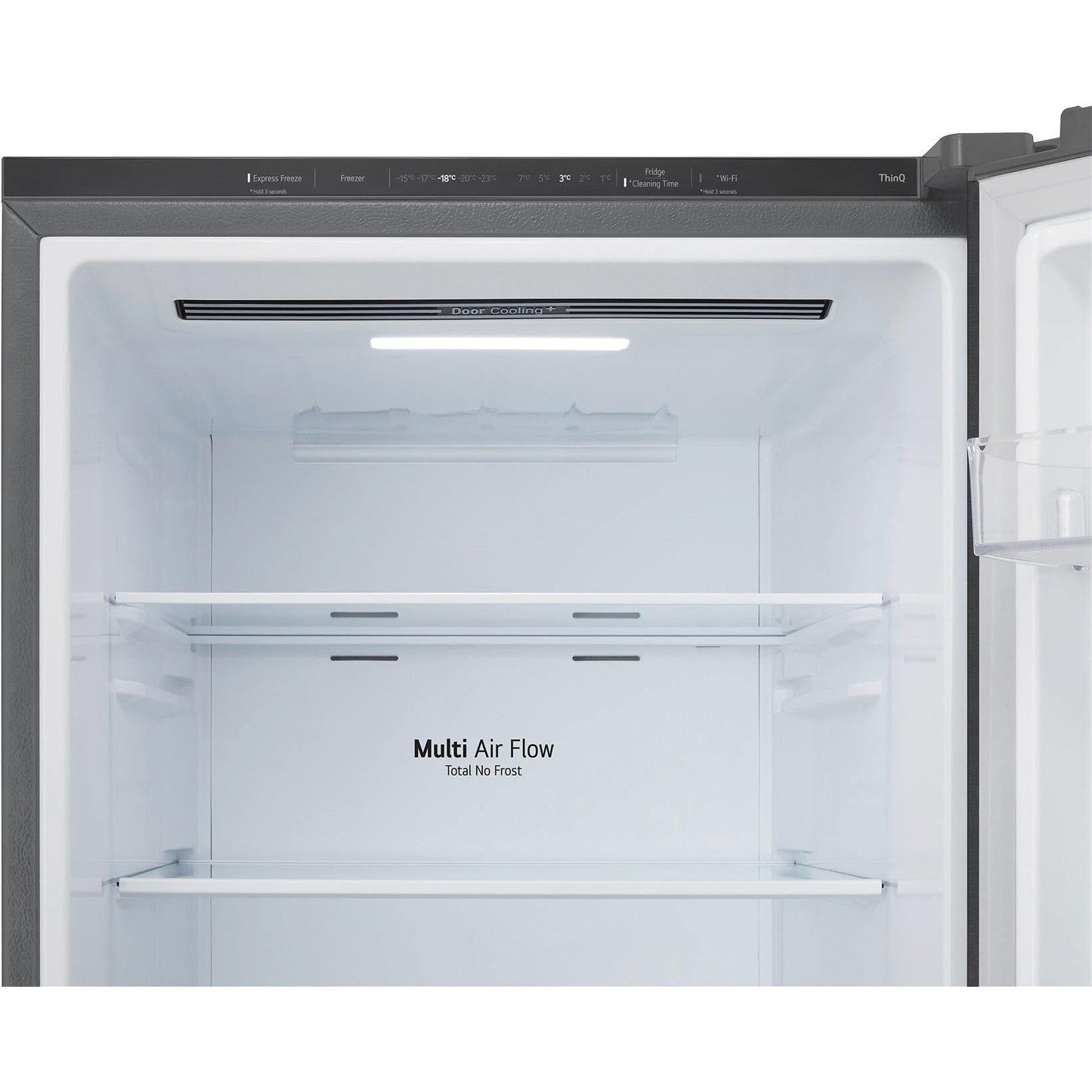 LG GB-B300PL 335L Bottom Mount Fridge (Stainless Finish)
