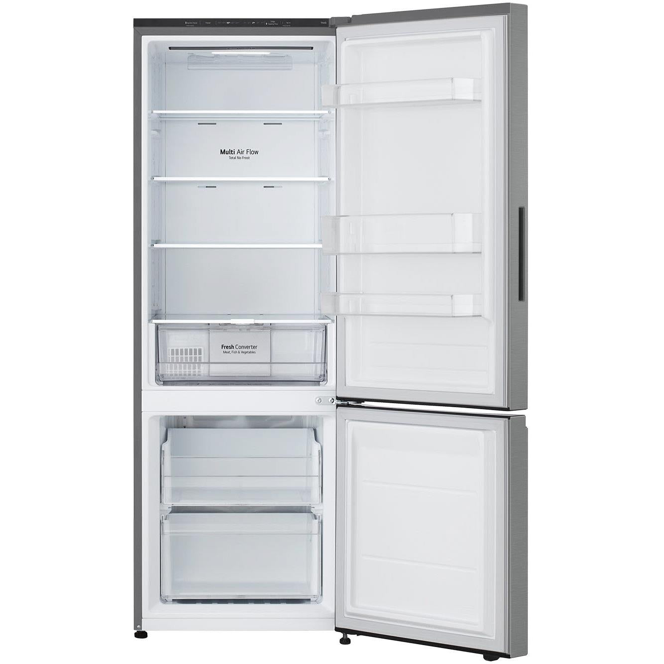 LG GB-B300PL 335L Bottom Mount Fridge (Stainless Finish)