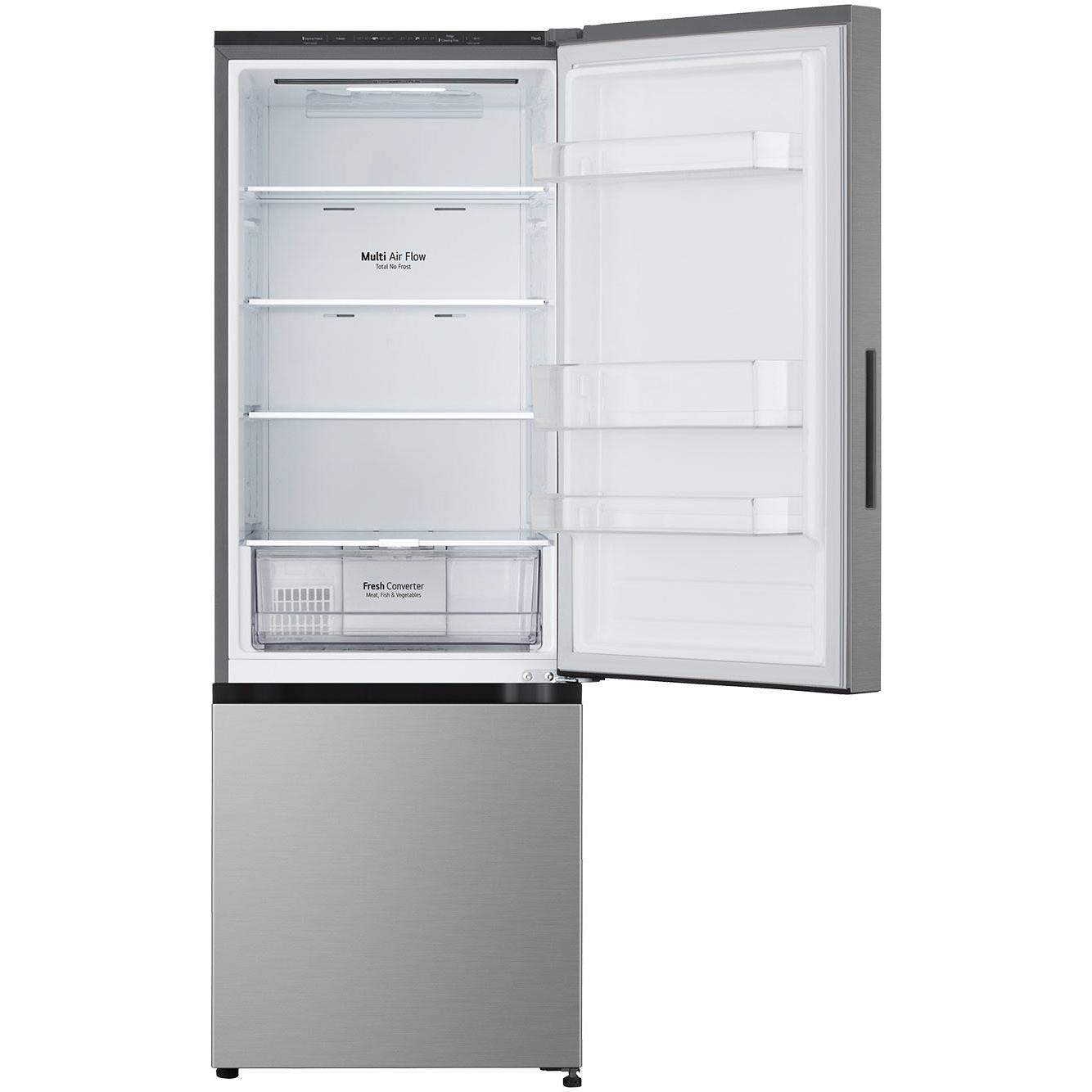 LG GB-B300PL 335L Bottom Mount Fridge (Stainless Finish)