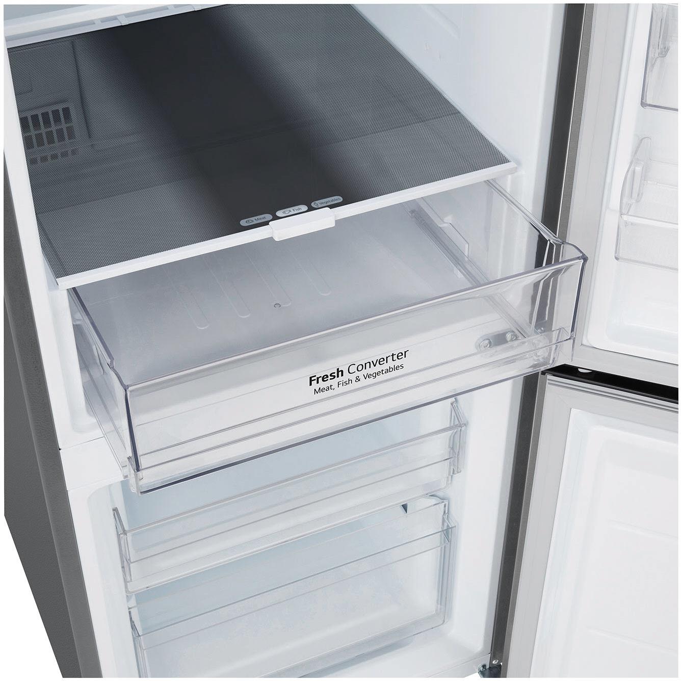 LG GB-B300PL 335L Bottom Mount Fridge (Stainless Finish)