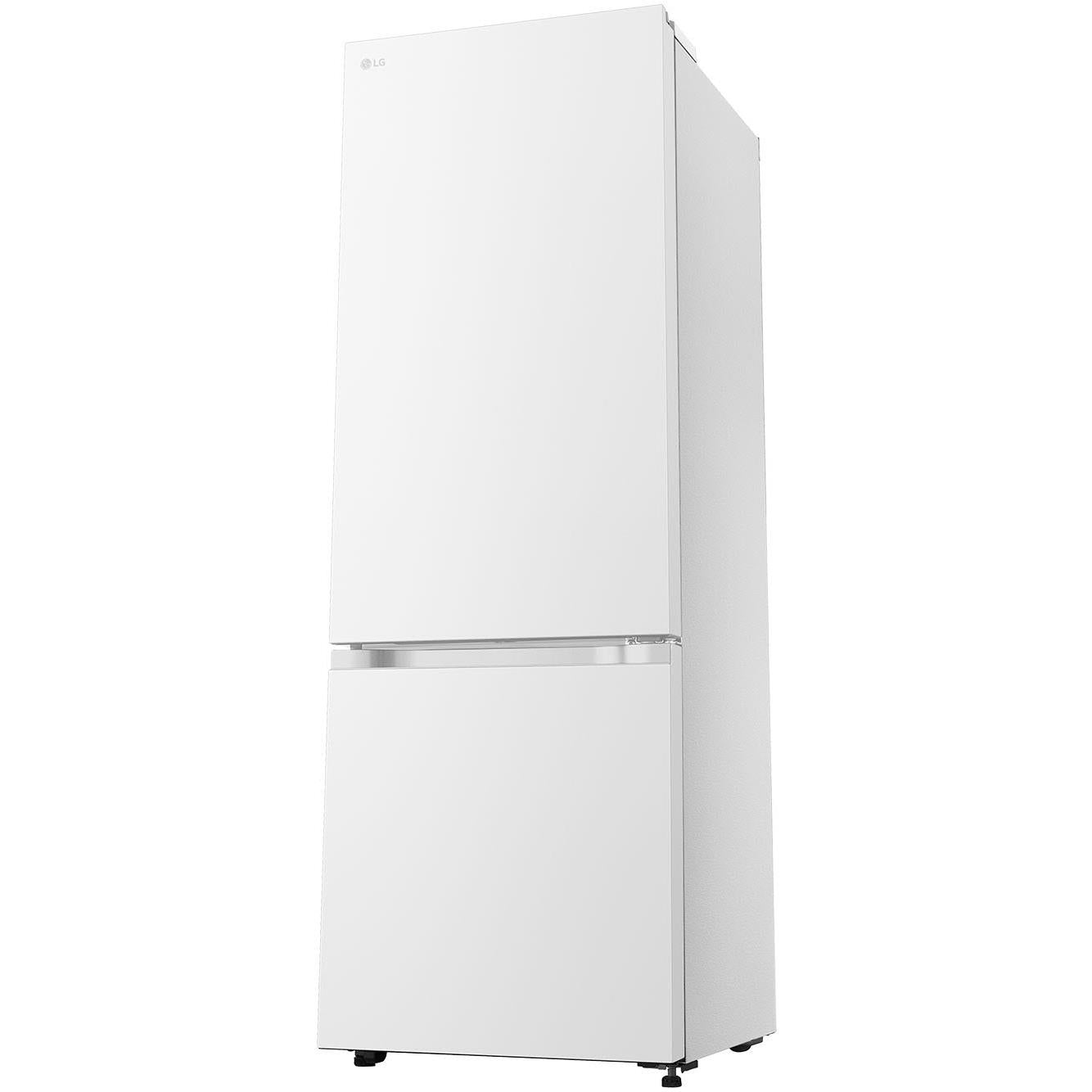 LG GB-B300WH 335L Bottom Mount Fridge (Matte White Finish)