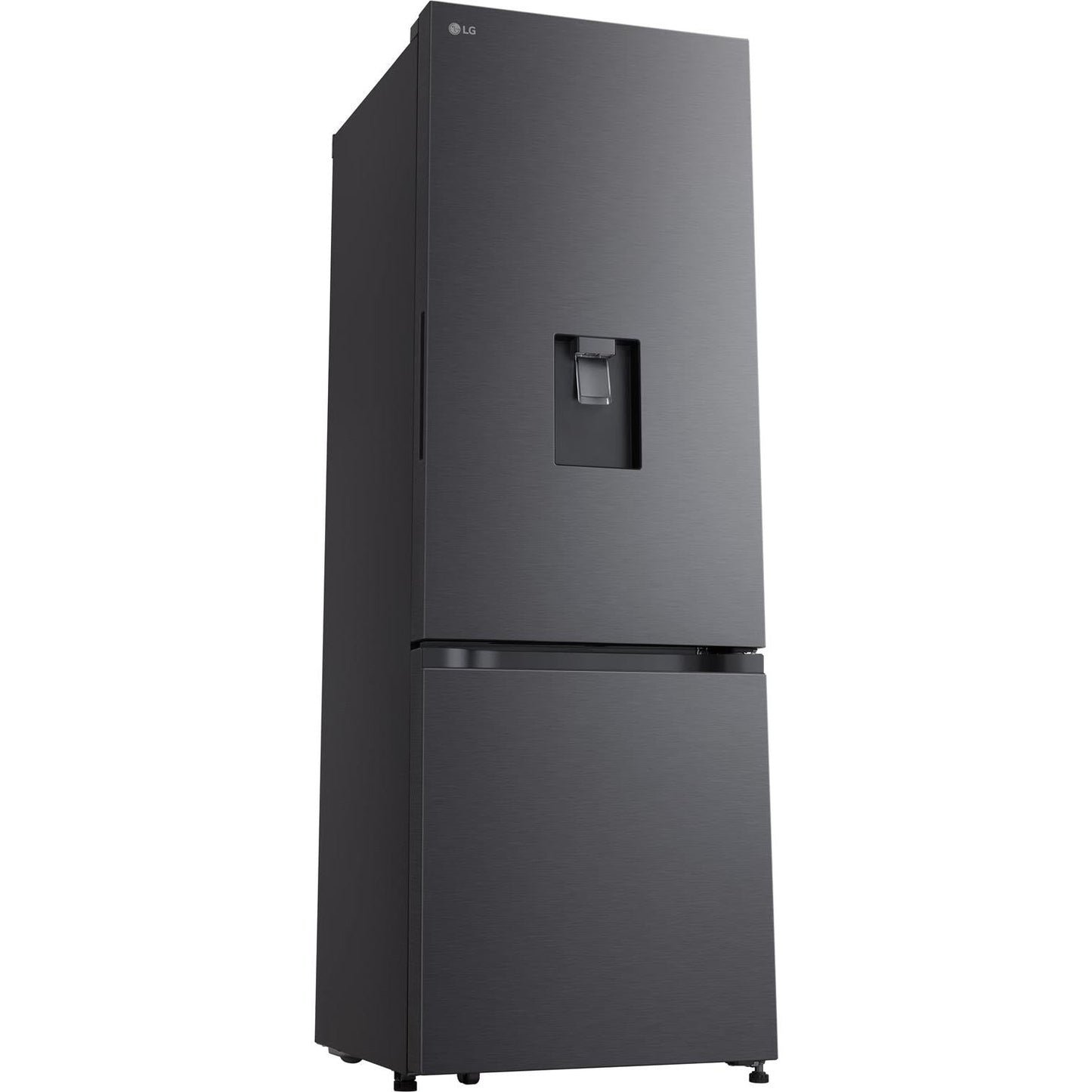 LG GB-W300MBL 332L Bottom Mount Fridge with Water Dispenser (Matte Black)