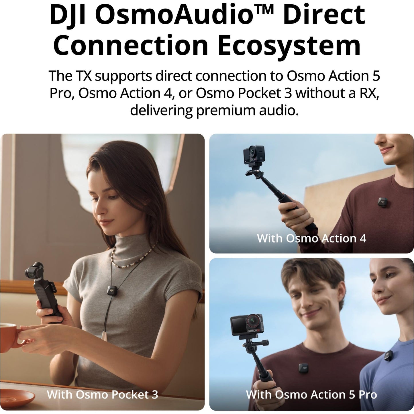 DJI Mic Mini (2 TX + 1 RX + Charging Case)