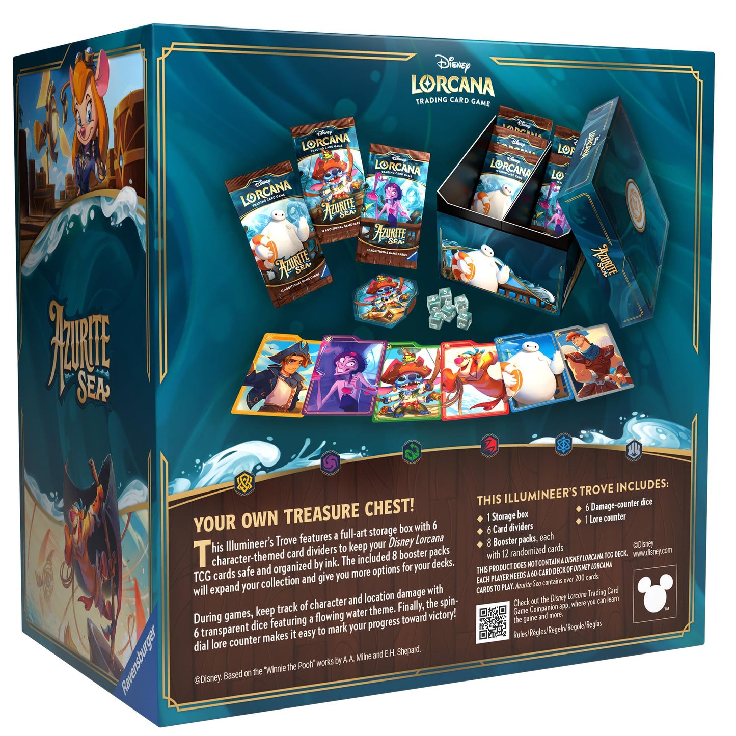 Disney Lorcana Trading Card Game - Azurite Sea Illumineer's Trove