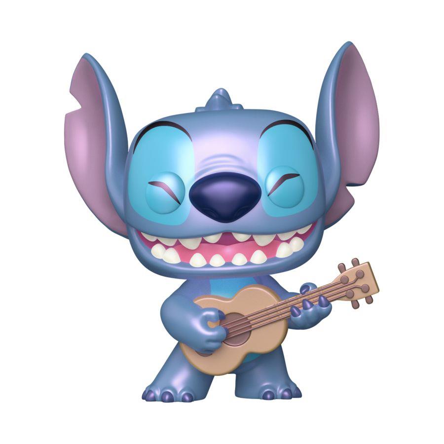Lilo & Stitch - Stitch with Ukelele Pearlescent Pop! Vinyl