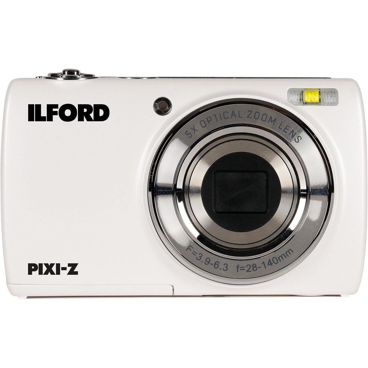 Ilford PIXI-Z 5x Zoom Digital Compact Camera (White)