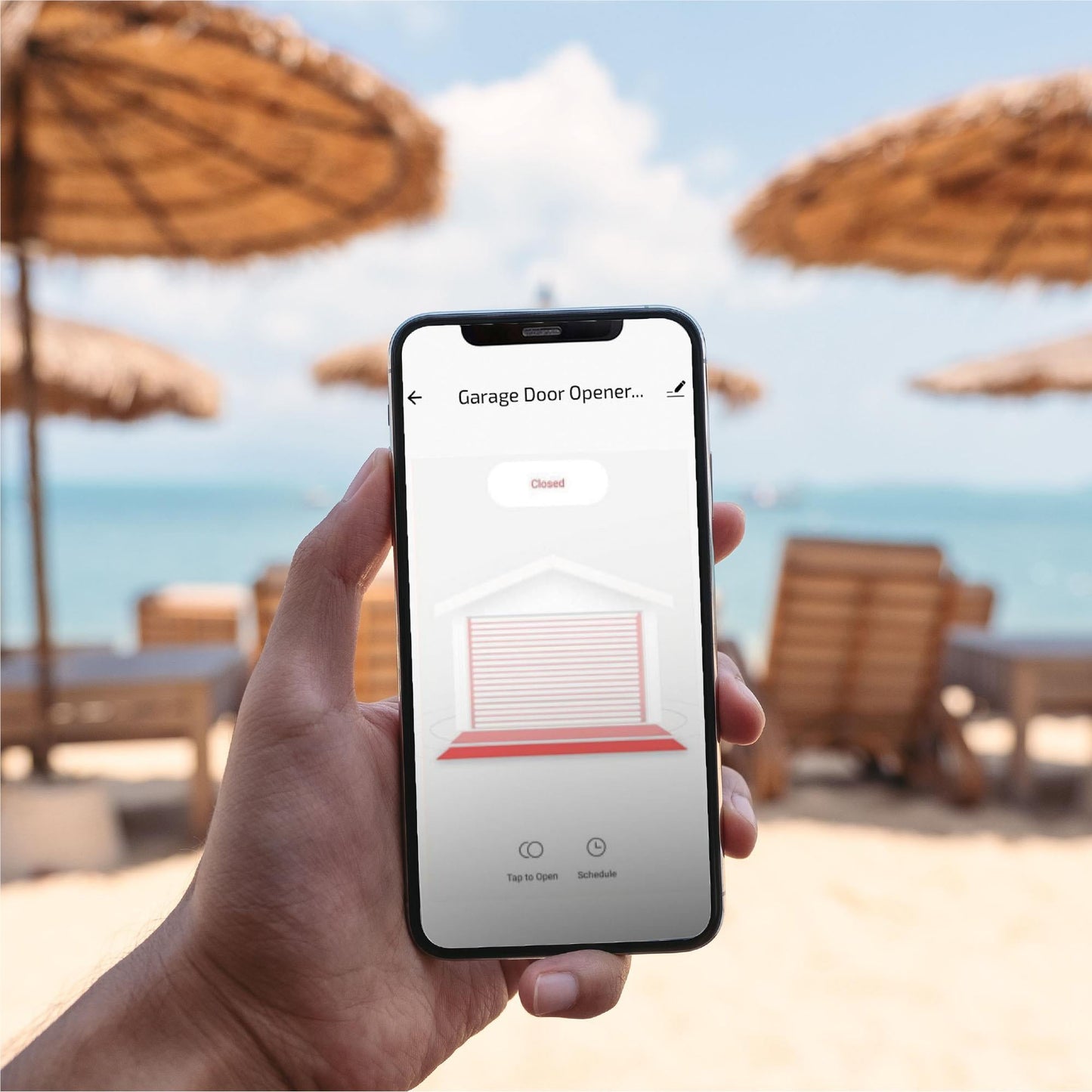 Connect Smart Home Garage Door Opener with Improved Magnetic Sensor