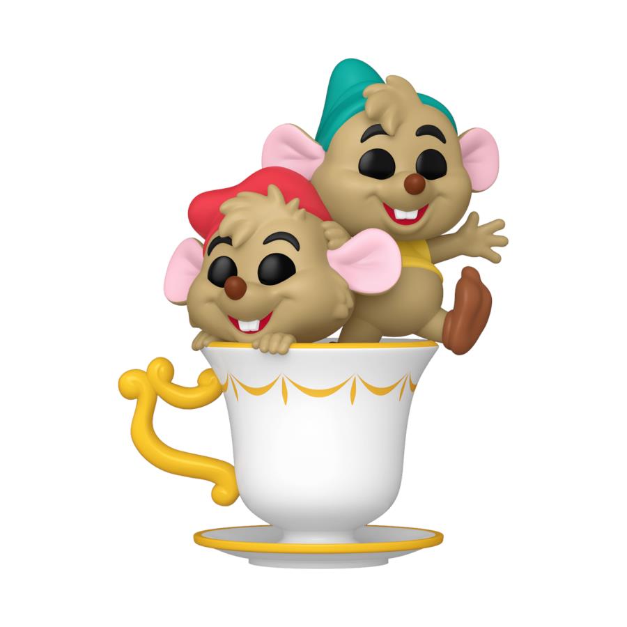 Cinderella (1950): 75th Anniversary - Jaq & Gus Gus in Cup Pop! Vinyl