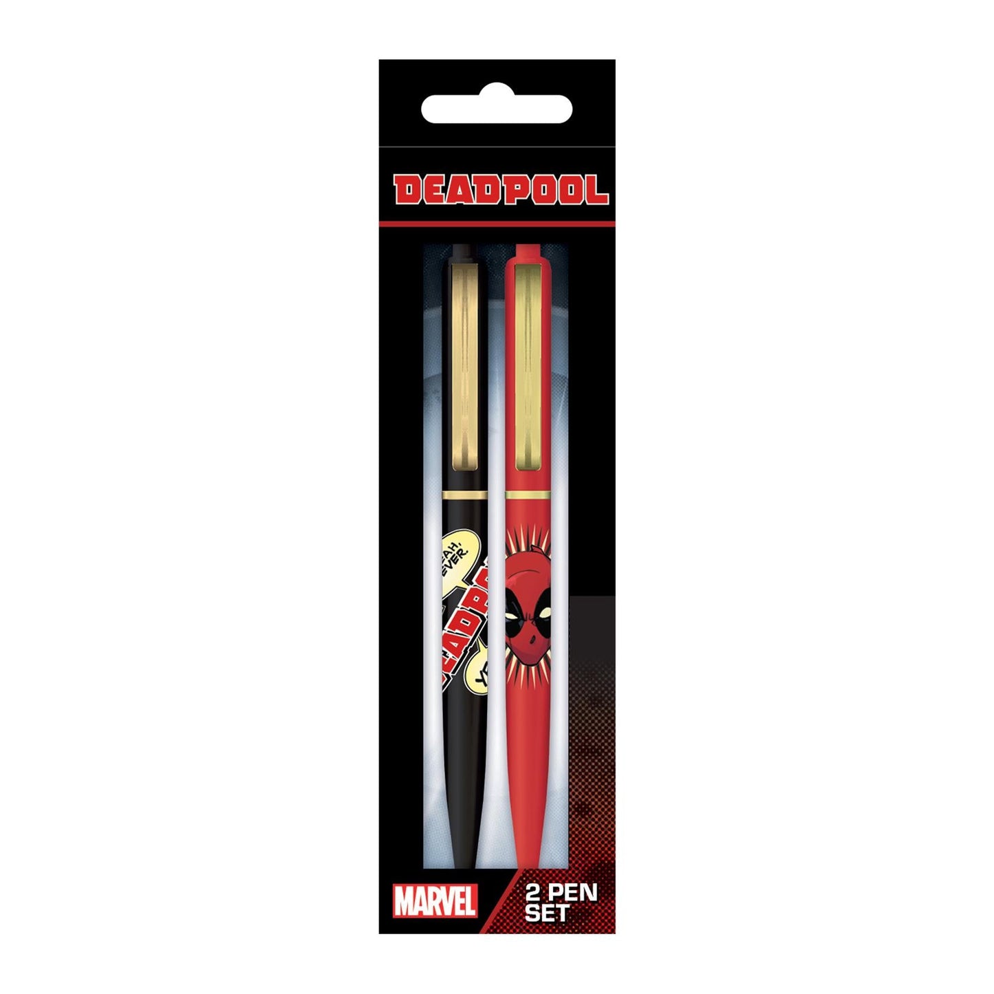 Deadpool - Comic 2 Pen Set