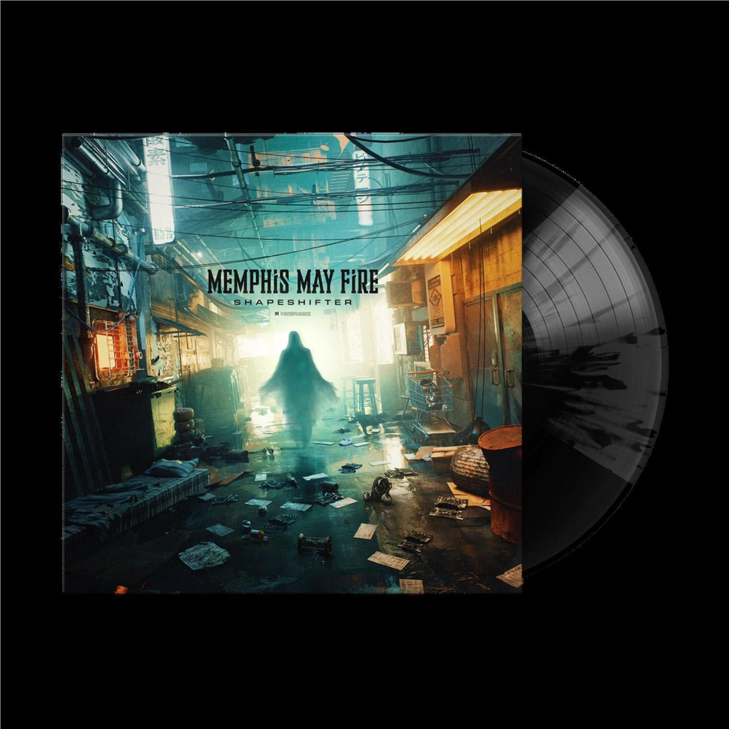 Shapeshifter (Black & Grey Quad w/Black Splatter Vinyl)