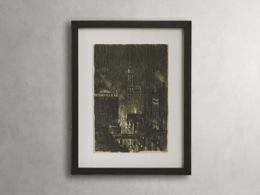 Living For The City Framed Print