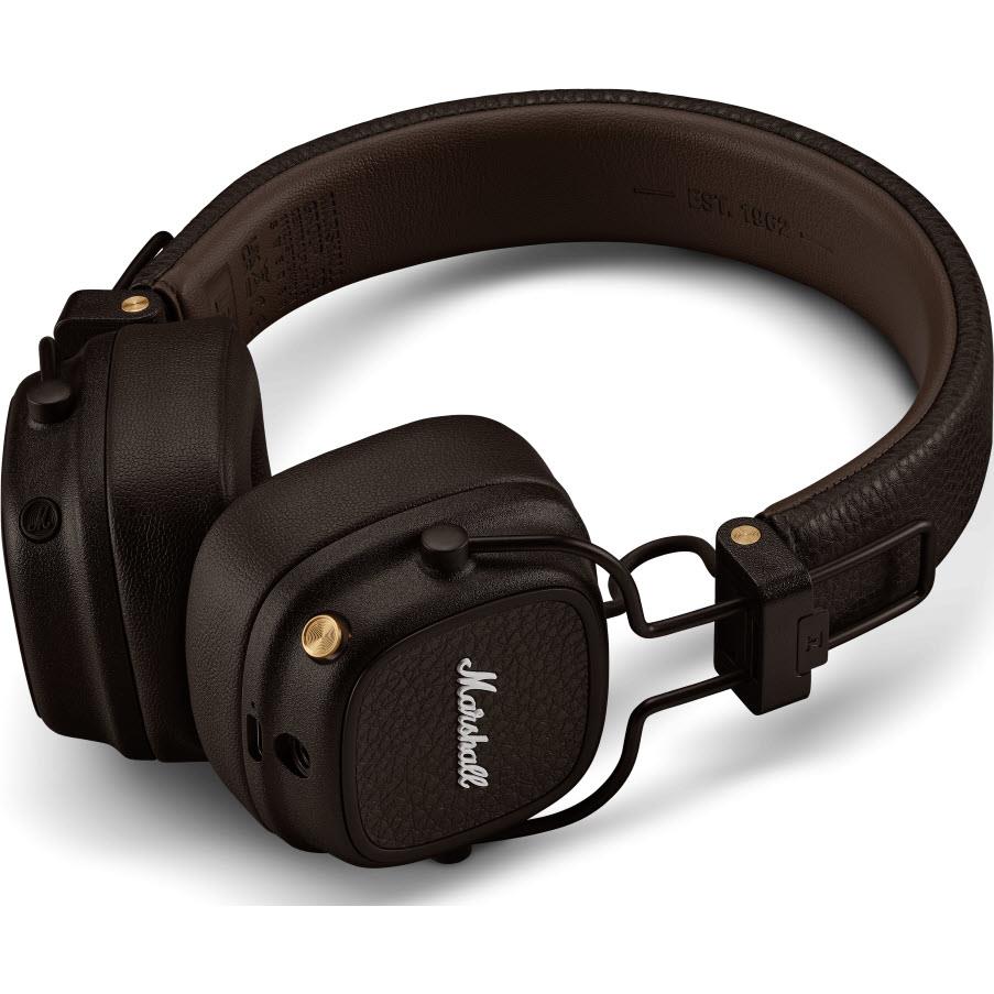 Marshall MAJOR V Wireless On-Ear Bluetooth Headphones (Brown)