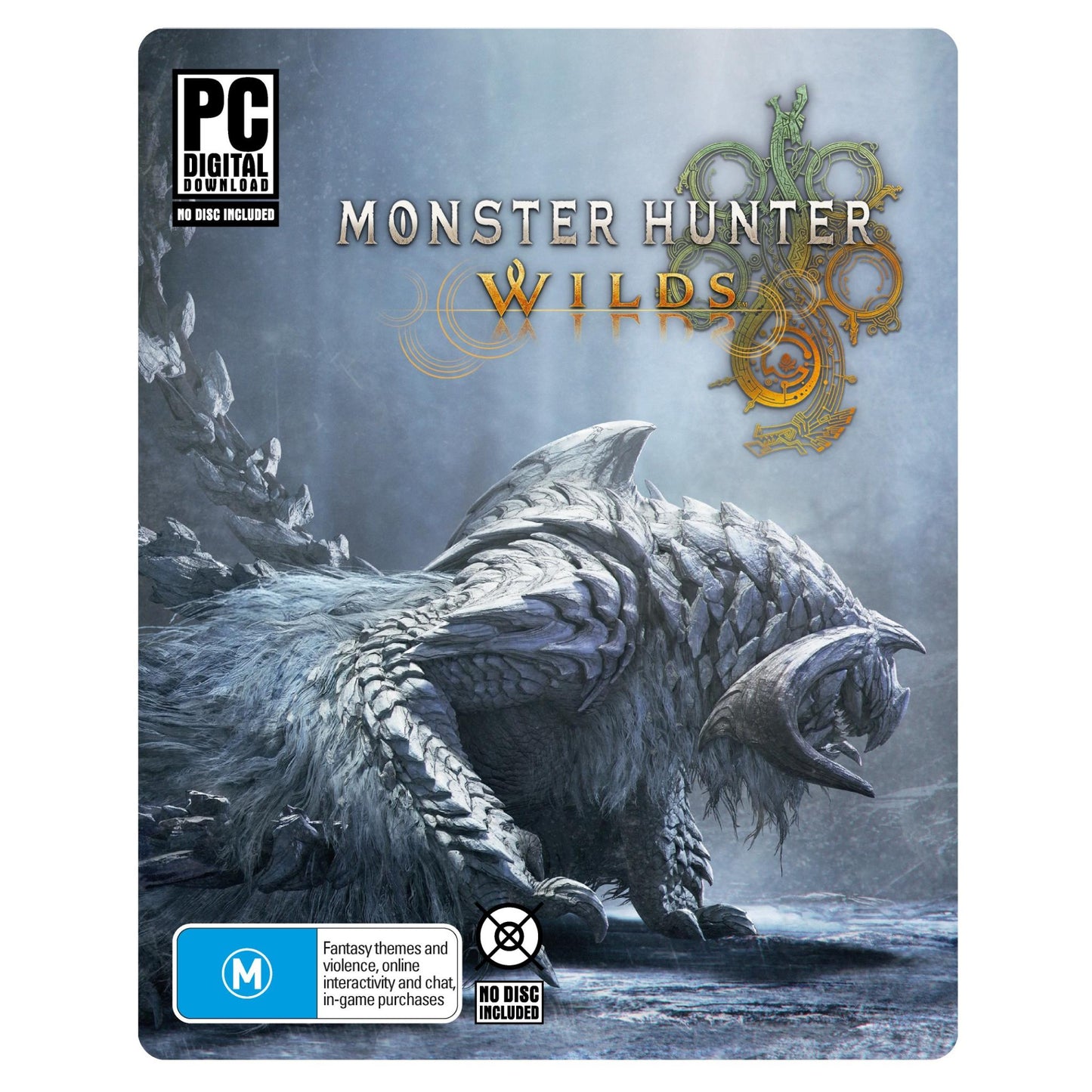 Monster Hunter Wilds Steelbook Edition (Code in Box)