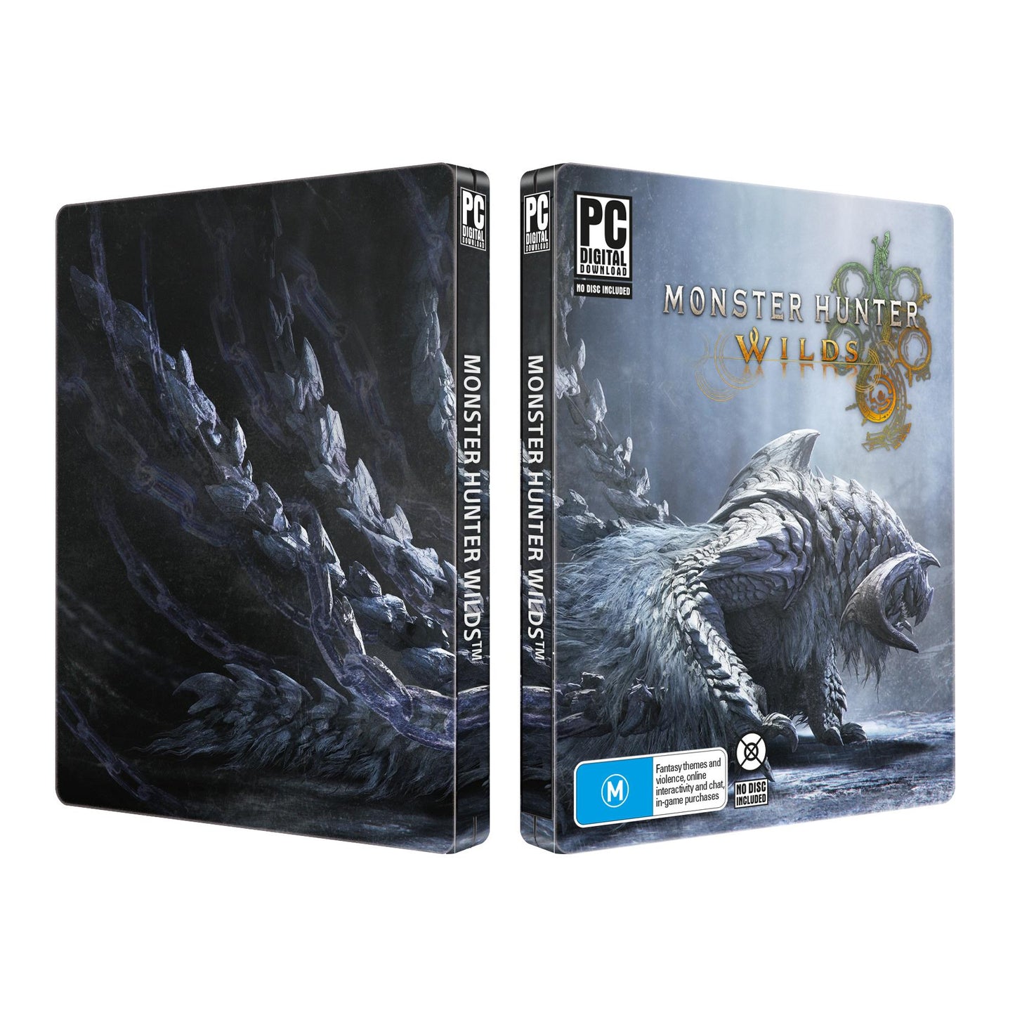 Monster Hunter Wilds Steelbook Edition (Code in Box)