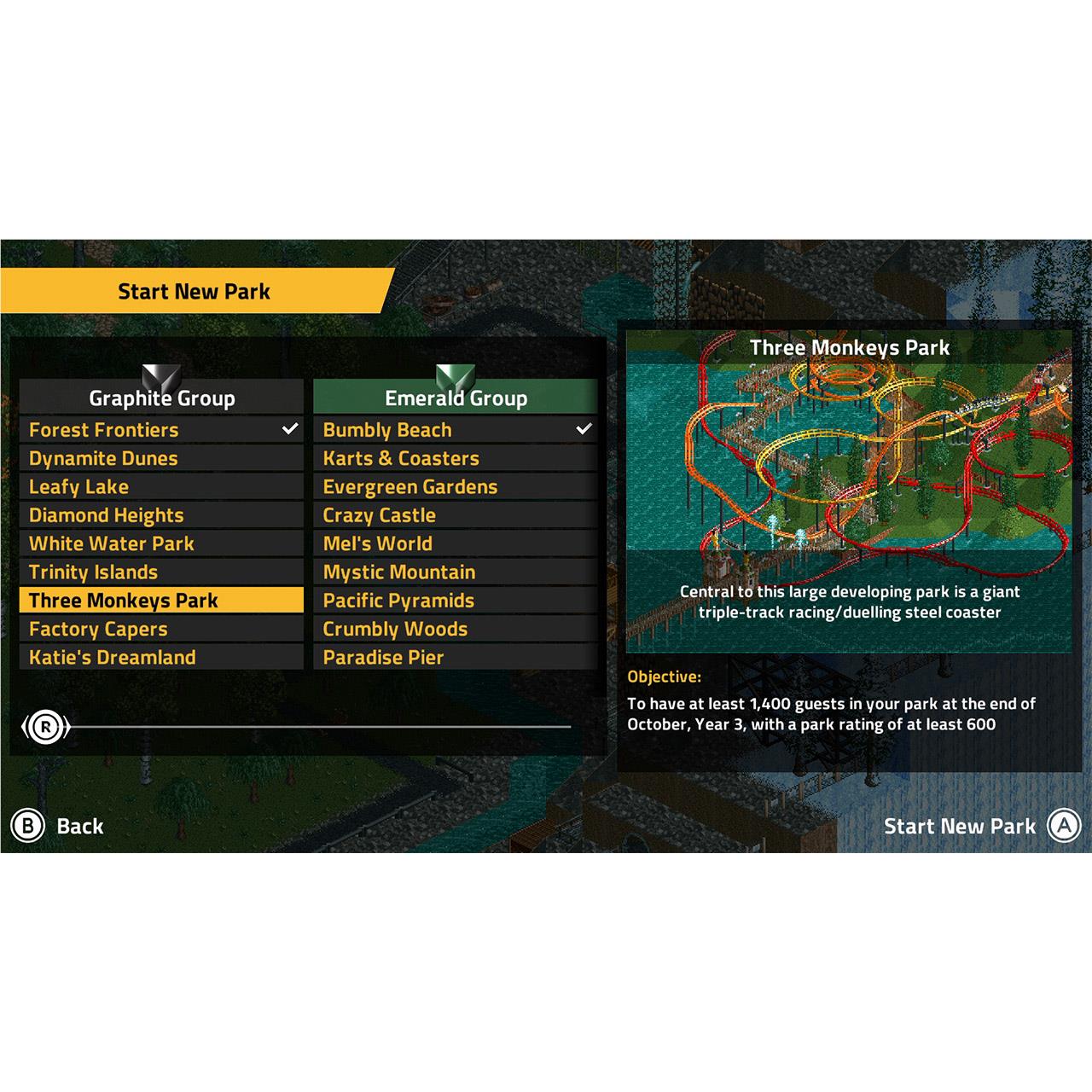 RollerCoaster Tycoon Classic