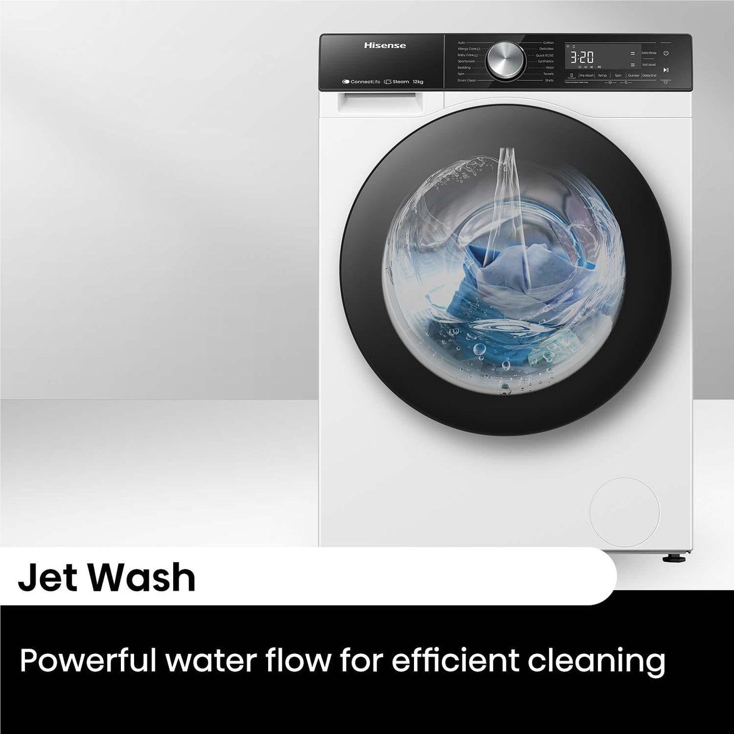 Hisense HWF5S1214 12kg Series 5 Front Load Washer